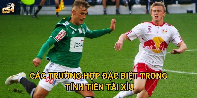 Các trường hợp đặc biệt trong tính tiền tài xỉu